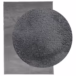 vidaXL Rug Short Pile Soft and Washable Rug Floor Mat Area Rug Anthracite