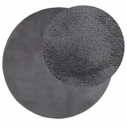vidaXL Rug Short Pile Soft and Washable Rug Floor Mat Area Rug Anthracite