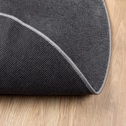 vidaXL Rug Short Pile Soft and Washable Rug Floor Mat Area Rug Anthracite - Additional view 4