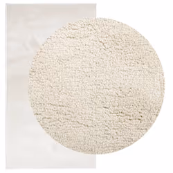 vidaXL Rug Short Pile Soft and Washable Rug Floor Mat Area Rug Carpet Beige