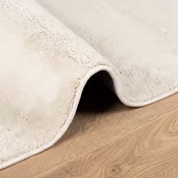 vidaXL Rug Short Pile Soft and Washable Rug Floor Mat Area Rug Carpet Beige - Additional view 5