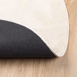vidaXL Rug Short Pile Soft and Washable Rug Floor Mat Area Rug Carpet Beige - Additional view 4