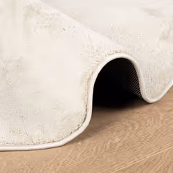 vidaXL Rug Short Pile Soft and Washable Rug Floor Mat Area Rug Carpet Beige - Additional view 5