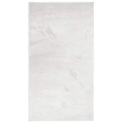 vidaXL Rug Short Pile Soft and Washable Rug Floor Mat Area Rug Carpet Grey