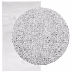 vidaXL Rug Short Pile Soft and Washable Rug Floor Mat Area Rug Carpet Grey
