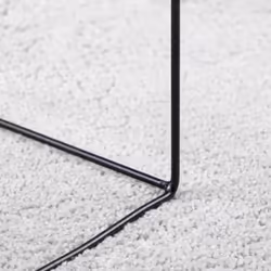 vidaXL Rug Short Pile Soft and Washable Rug Floor Mat Area Rug Carpet Grey - Additional view 7