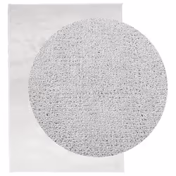 vidaXL Rug Short Pile Soft and Washable Rug Floor Mat Area Rug Carpet Grey - Additional view 2