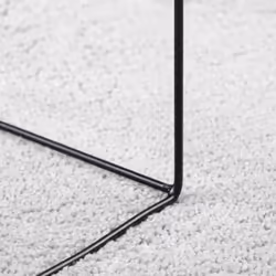 vidaXL Rug Short Pile Soft and Washable Rug Floor Mat Area Rug Carpet Grey - Additional view 7