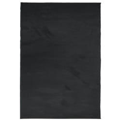 vidaXL Rug Short Pile Soft and Washable Rug Floor Mat Area Rug Carpet Black