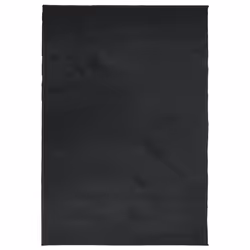 vidaXL Rug Short Pile Soft and Washable Rug Floor Mat Area Rug Carpet Black