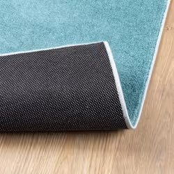 vidaXL Rug Short Pile Soft and Washable Rug Floor Mat Area Rug Carpet Green - Additional view 4
