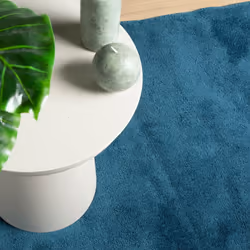 vidaXL Rug Short Pile Soft and Washable Carpet Floor Mat Area Rug Turquoise - Additional view 6