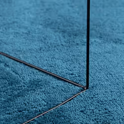 vidaXL Rug Short Pile Soft and Washable Carpet Floor Mat Area Rug Turquoise - Additional view 7