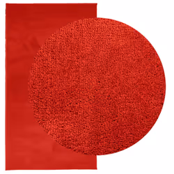 vidaXL Rug Short Pile Soft and Washable Rug Floor Mat Area Rug Carpet Red