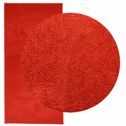 vidaXL Rug Short Pile Soft and Washable Rug Floor Mat Area Rug Carpet Red