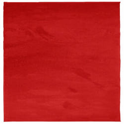 vidaXL Rug Short Pile Soft and Washable Rug Floor Mat Area Rug Carpet Red