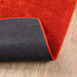 vidaXL Rug Short Pile Soft and Washable Rug Floor Mat Area Rug Carpet Red - red, 160 x 230 cm - Additional view 4