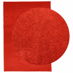 vidaXL Rug Short Pile Soft and Washable Rug Floor Mat Area Rug Carpet Red