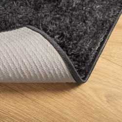 vidaXL Rug Shaggy Rug Fluffy Area Rug ISTAN High Pile Shiny Look Anthracite - Additional view 4