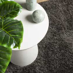 vidaXL Rug Shaggy Rug Fluffy Area Rug ISTAN High Pile Shiny Look Anthracite - Additional view 6