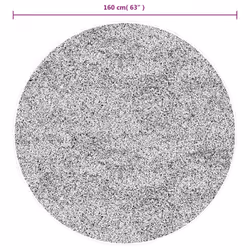 vidaXL Rug Shaggy Rug Fluffy Area Rug ISTAN High Pile Shiny Look Anthracite - Additional view 3