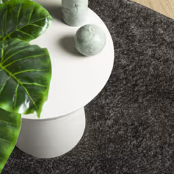 vidaXL Rug Shaggy Rug Fluffy Area Rug ISTAN High Pile Shiny Look Anthracite - Additional view 6