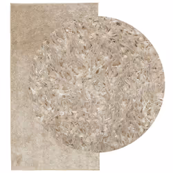 vidaXL Rug Shaggy Rug Fluffy Area Rug Soft ISTAN High Pile Shiny Look Beige