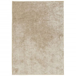 vidaXL Rug Shaggy Rug Fluffy Area Rug Soft ISTAN High Pile Shiny Look Beige
