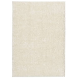 vidaXL Rug Shaggy Rug Fluffy Area Rug Soft ISTAN High Pile Shiny Look Cream
