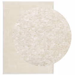 vidaXL Rug Shaggy Rug Fluffy Area Rug Soft ISTAN High Pile Shiny Look Cream