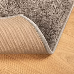 vidaXL Rug Shaggy Rug Fluffy Area Rug Soft Carpet High Pile Mat Shiny Look - grey, 80 x 150 cm - Additional view 4