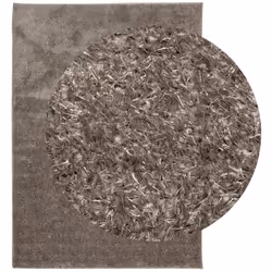 vidaXL Rug Shaggy Rug Fluffy Area Rug Soft ISTAN High Pile Shiny Look Grey