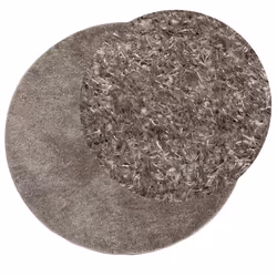 vidaXL Rug Shaggy Rug Fluffy Area Rug Soft Carpet High Pile Mat Shiny Look - grey, 100 cm - Additional view 2