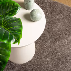 vidaXL Rug Shaggy Rug Fluffy Area Rug Soft Carpet High Pile Mat Shiny Look - grey, 100 cm - Additional view 6