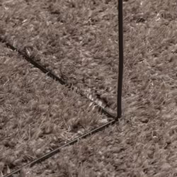 vidaXL Rug Shaggy Rug Fluffy Area Rug Soft Carpet High Pile Mat Shiny Look - grey, 100 cm - Additional view 7
