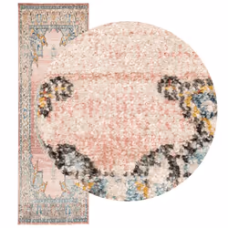 vidaXL Rug Indoor and Outdoor Floor Mat Kitchen Carpet ARBIZU Vintage Design - 80 x 250 cm