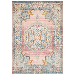 vidaXL Rug Indoor and Outdoor Floor Mat Kitchen Carpet ARBIZU Vintage Design - 140 x 200 cm
