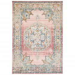 vidaXL Rug Indoor and Outdoor Floor Mat Kitchen Carpet ARBIZU Vintage Design - 160 x 230 cm