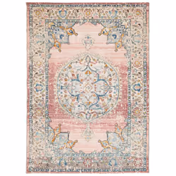 vidaXL Rug Indoor and Outdoor Floor Mat Kitchen Carpet ARBIZU Vintage Design - 240 x 340 cm