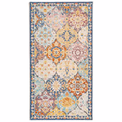 vidaXL Rug Floor Mat Area Rug Hallway Carpet Indoor and Outdoor Vintage Design