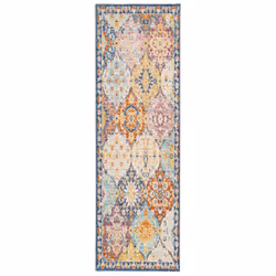 vidaXL Rug Floor Mat Area Rug Hallway Carpet Indoor and Outdoor Vintage Design