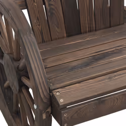 vidaXL Rocking Adirondack Chairs Outdoor Rocking Chair 2 pcs Solid Wood Fir - Additional view 8