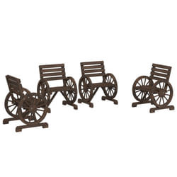 VidaXL 3207128 outdoor chair Terrace Pinewood