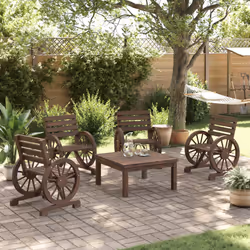 VidaXL 3207128 outdoor chair Terrace Pinewood