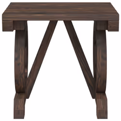 vidaXL Garden Lounge Set 3 Piece Outdoor Table and Chairs Set Solid Wood Fir - Additional view 8