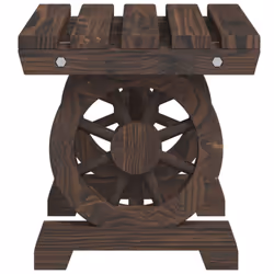 vidaXL Garden Lounge Set 3 Piece Outdoor Table and Chairs Set Solid Wood Fir - Additional view 9