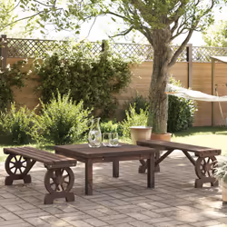 VidaXL 3207136 outdoor chair Terrace Pinewood - Additional view 2