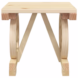 vidaXL Garden Dining Set 5 Piece Outdoor Dining Table and Chair Solid Wood Fir - Additional view 8