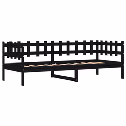 VidaXL 840381 sofa Sofa bed Black - Additional view 4