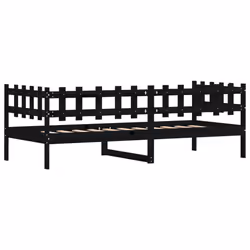 VidaXL 840381 sofa Sofa bed Black - Additional view 6
